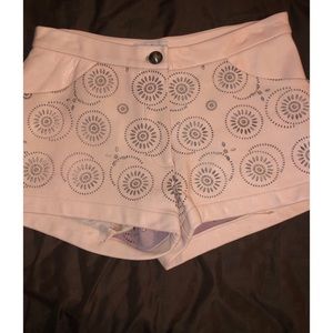 Sample Sell Pink leather shorts